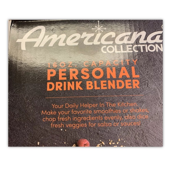 Americana by Elite Retro Personal Blender NEW IN BOX - Picture 6 of 8